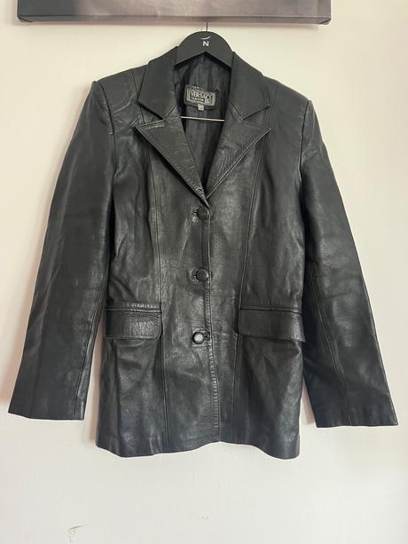 Kožene sako m, versace,m