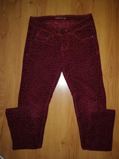 Menčestrové leopardove nohavice, terranova,152