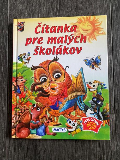 Detská knižka-čítanka pre malých školákov,