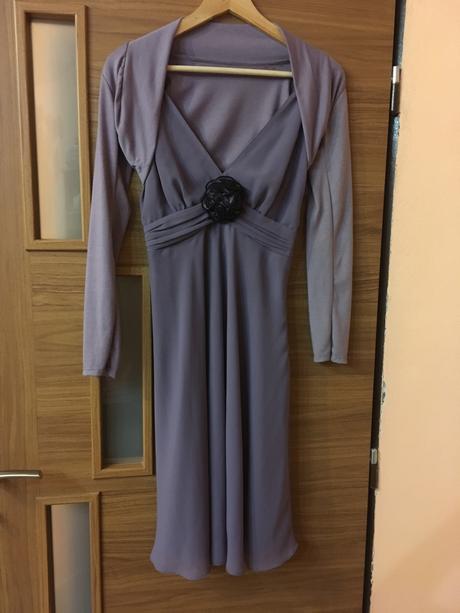 Spolocenske saty fialove 36, bonprix,36