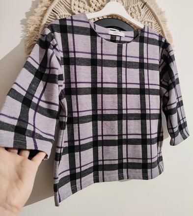 Krátky karovaný svetrík reserved, reserved,s