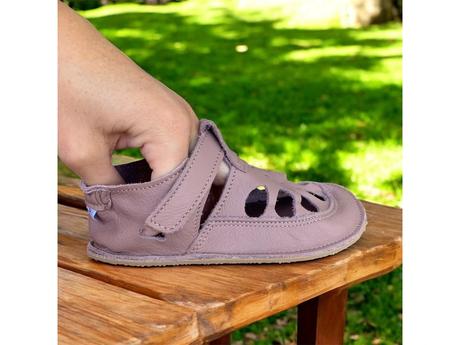 Baby bare - summer perforation rosabrown, baby bare shoes,20 / 22