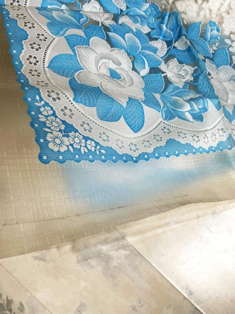 Plastový obrus do záhrady, 