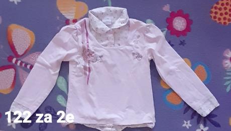 Bavlnená bluzka do skoly, next,122