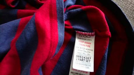 Pásikavé tričko m&s, marks & spencer,80