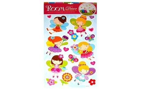 Nálepky na stenu víly, 