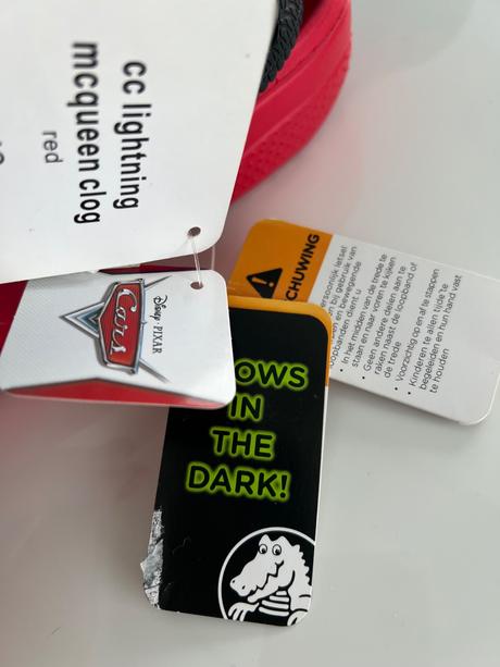 Crocs mcqueen svietiace v tme, crocs,34