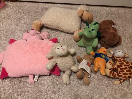 Krásne plyšáky spolu aj zvlášť,