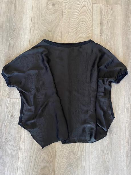 Čierna blúzka, zara,s