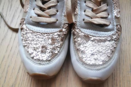 Flitrové tenisky omg 38,5-39, humanic,38