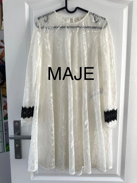 Čipkované šaty od francúzskej značky maje, s