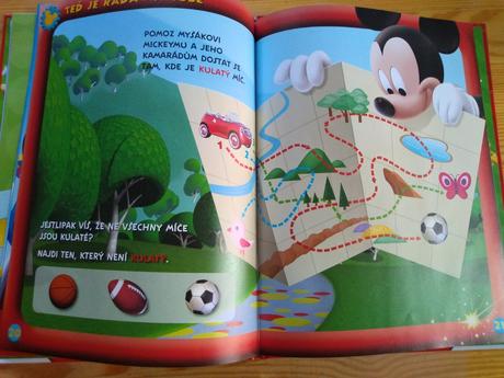 Mickeyho klubík 1. časť tvary,