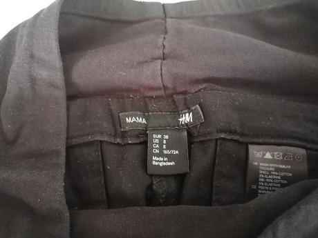 Tehotenské 3/4 nohavice, h&m,38