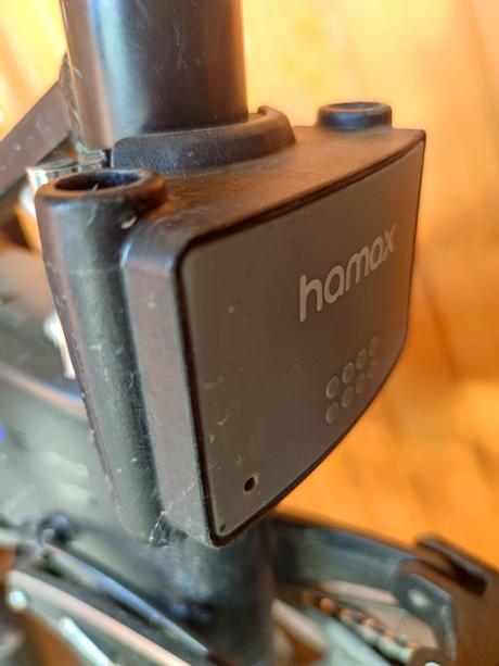 Cyklosedačka na bicykel hamax, 