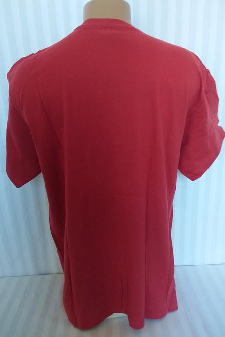 Pánske červené tričko skateboard, jhk, l, l