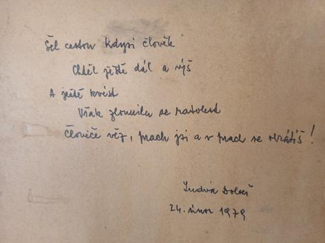 Ludvik dobeš olejomalba umierajuci strom, 