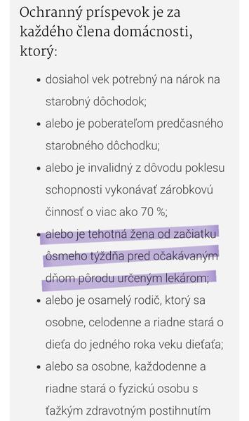 Môžem poberať ochranný príspevok počas tehotenstva?
