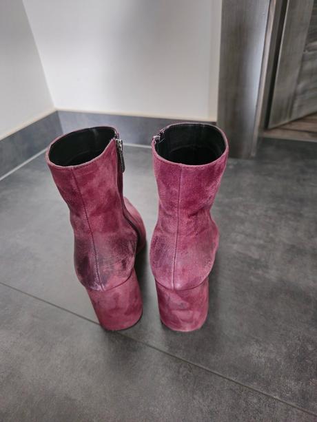 Kožené kotníčky lazarini, 40