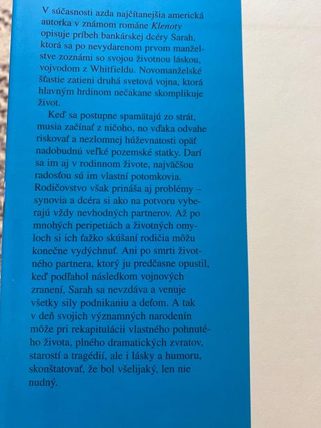 Klenoty danielle steel, 