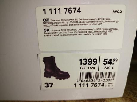 Dámske topánky, 37