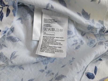 Hm tričko s kvetmi veľ.158/164, h&m,158