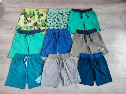 Šortky 9ks, lupilu,110