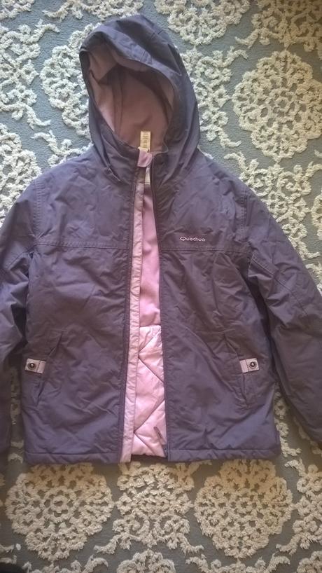 Zimná teplá bunda, quechua,158