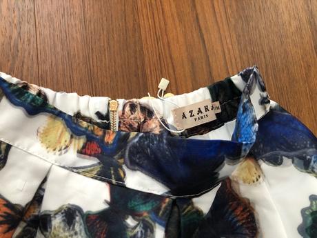 Sukňa s 3d vzorom motýľov, s