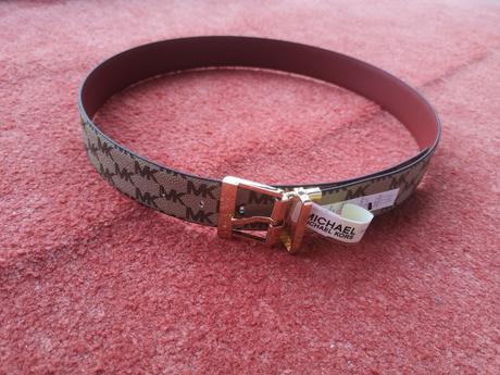 Michael kors dámsky obojstranný opasok veľkosť l, michael kors