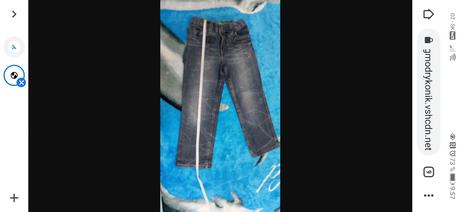 Chlapčenské rifle, denim co,122