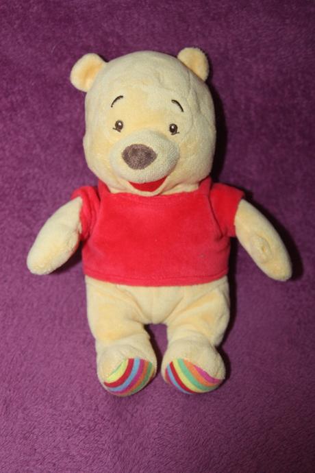 Macko pu s hrkalkou vnutri 25 cm,