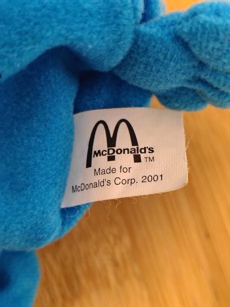 Retro plyšáky mr. men & little miss, mcdonald's, 