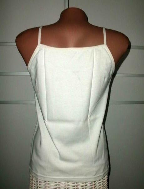 Obyčajné biele tielko - veľ. l, l