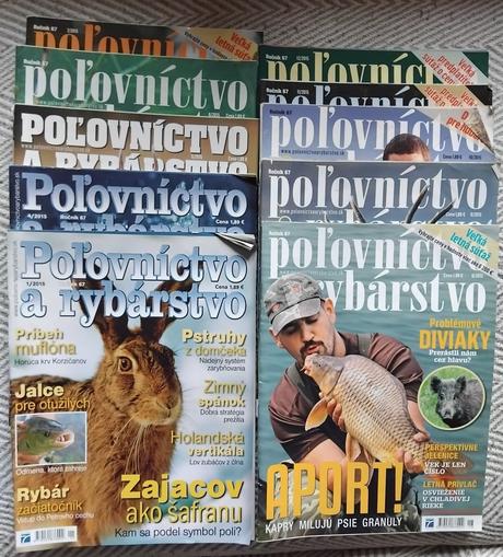 Časopisy poľovnictvo a rybarstvo, 