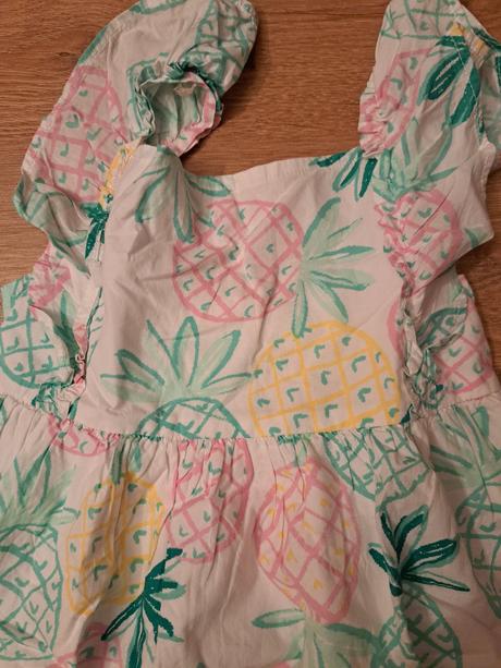 Letné šaty s ananásmi, marks & spencer,116