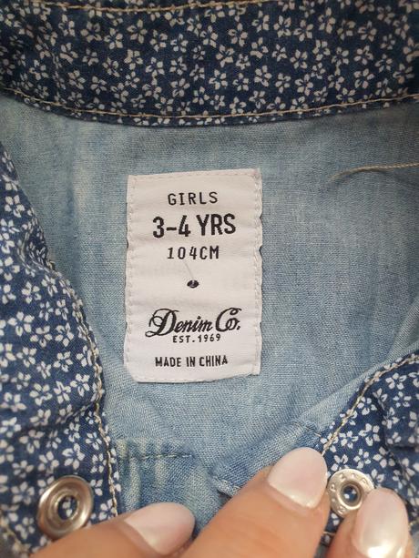 Riflove satocky, denim,104