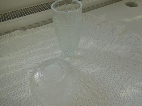 Vazička + miska na oriešky či cukríky,, 