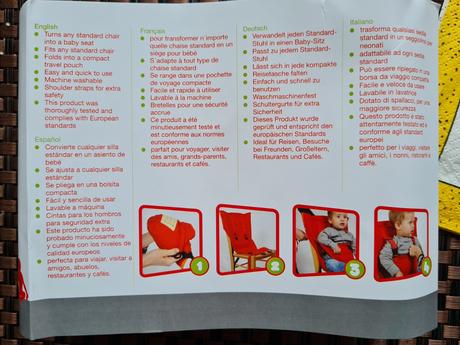 Sedenie pre dieťatko na stoličke - sack and seat,