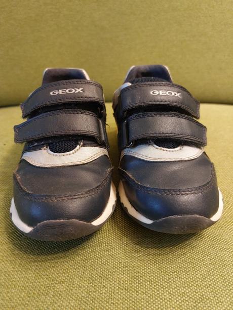 Prechodné kožené topánky geox, geox,26