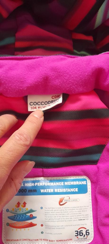 Zimná bunda coccodrillo, coccodrillo,104