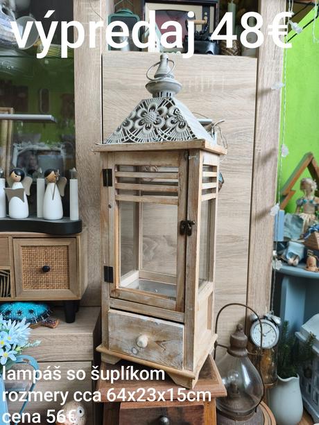 Krásny väčší lampáš so suplikom výpredaj,