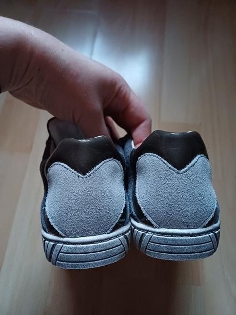 Nenosené kožené prechodné topánky, protetika,31