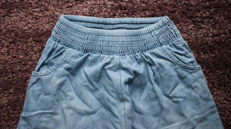 Zateplene riflové háremky - pudláče, lindex,68