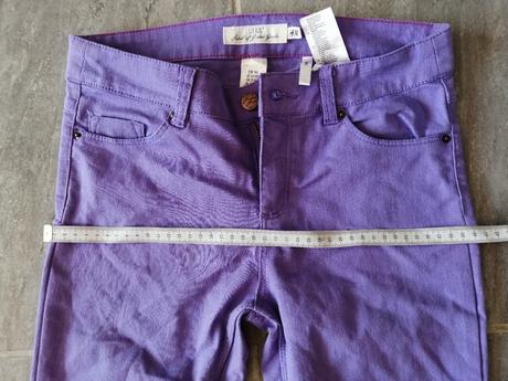 Rifle ham levanduľová, v164, 13-14 r., h&m,164