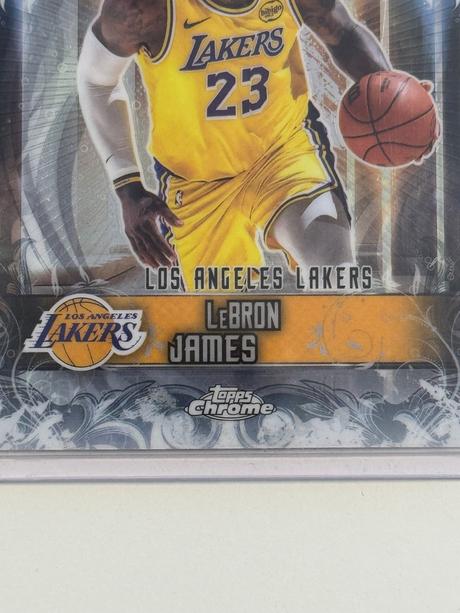 Kartička lebron james, 