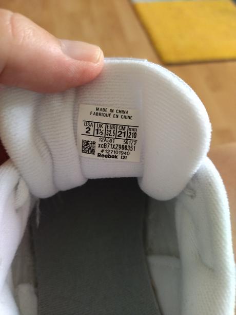 Celokozene tenisky rebook, 32