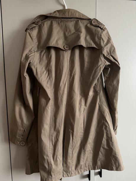 Dámsky hnedý trenčkot, s