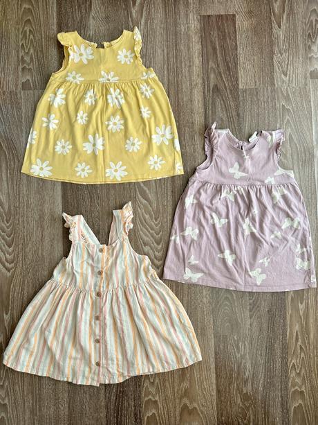 Saty letne 3ks h&m 80 (9-12m), h&m,80