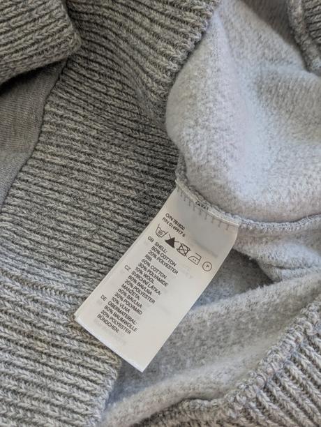 Pánska rolakova mikina, h&m,m