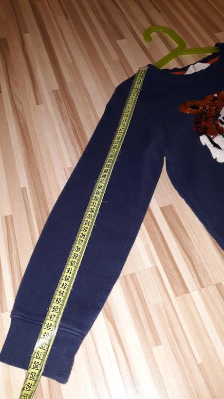 Chlapčenská mikina s flitrami h&m 122/128, h&m,128